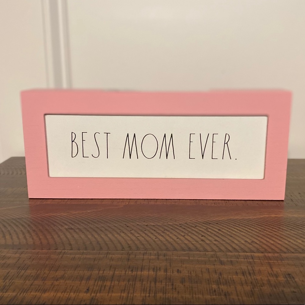 Rae Dunn Best Mom Ever Sign